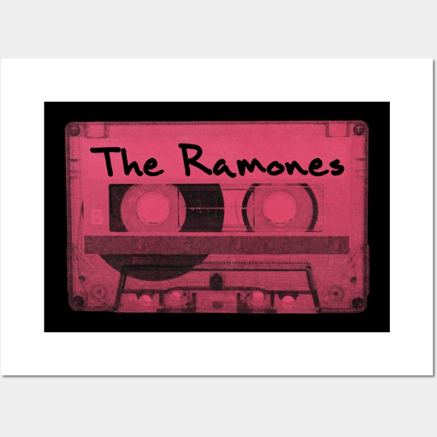 Ramones Cassette Tape Vintage Wall Art by car lovers in usa